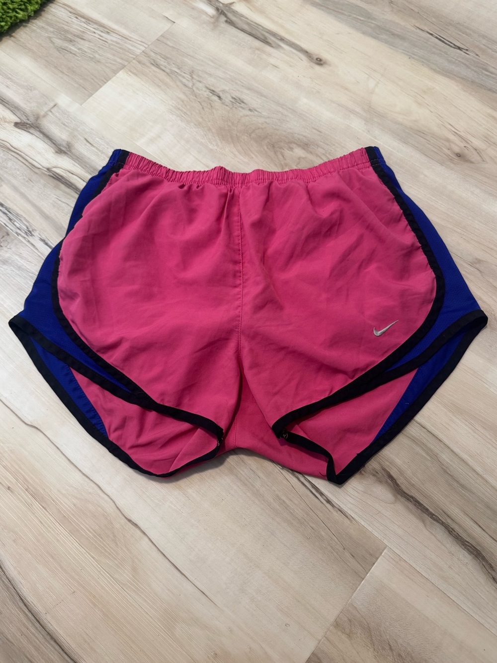 Nike Women’s Pink and Blue Running Shorts